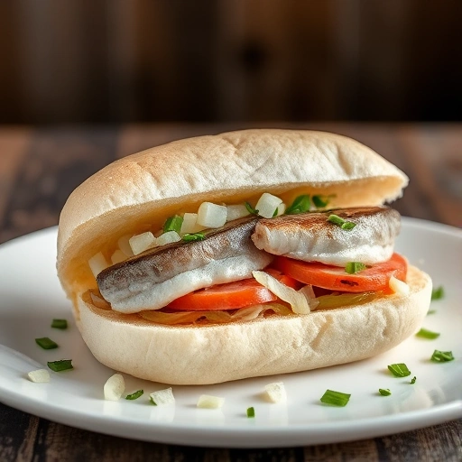 Broodje Haring (Hollandse Nieuwe)