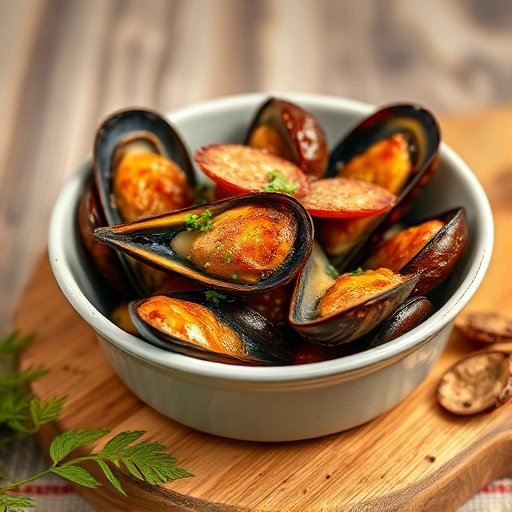 Gebakken Mosselen (met kruidenboter)