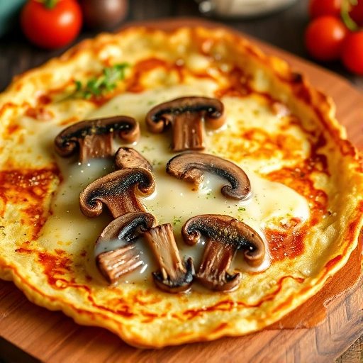 Hartige Pannenkoek met Champignons en Kaas
