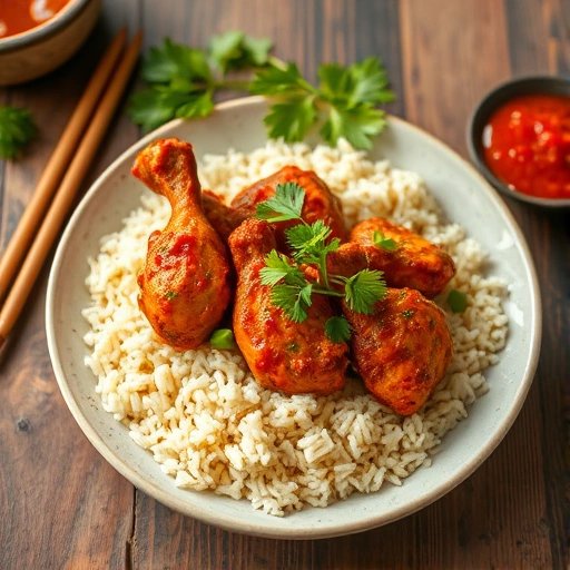 Hete Kip (Nederlands-Indische Saus)