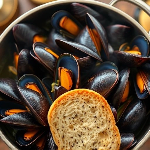 Hollandse Mosselen in Witte Wijn