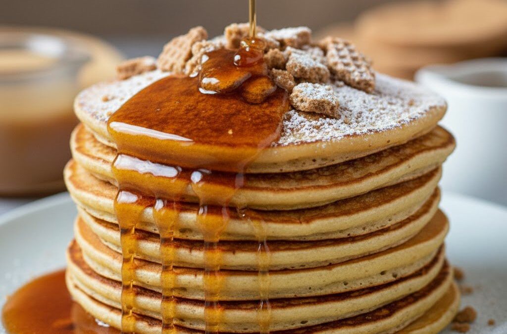 Pannenkoeken (Siroopwafelkruimels)