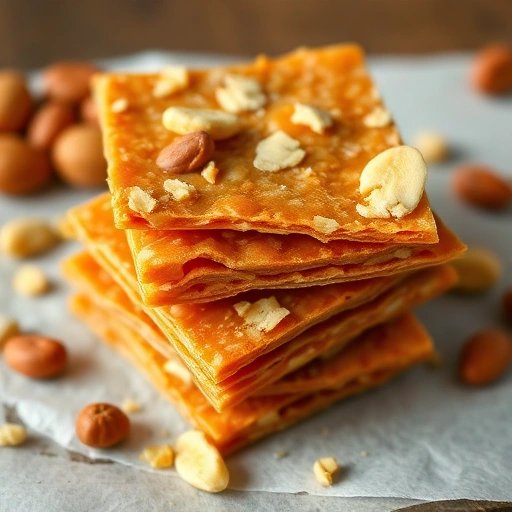 Pindakoek (Zelfgemaakt, dun)