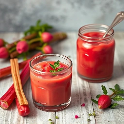 Rabarber met Vanille