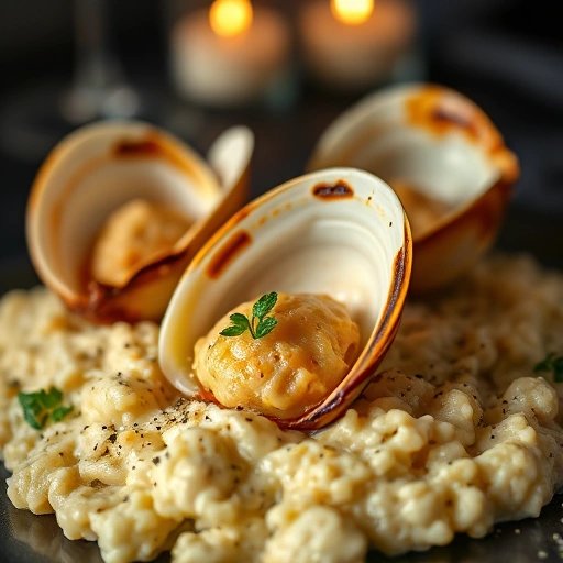 Sint-Jacobsschelpen met Truffelrisotto