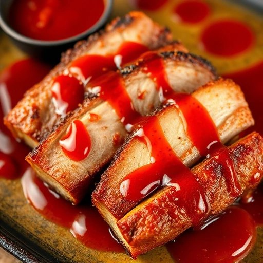 Speklappen met Sambal Oelek