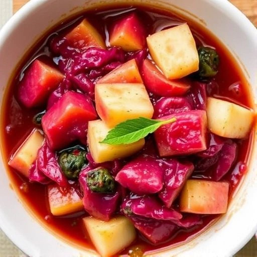 Stamppot Rode Kool met Appel