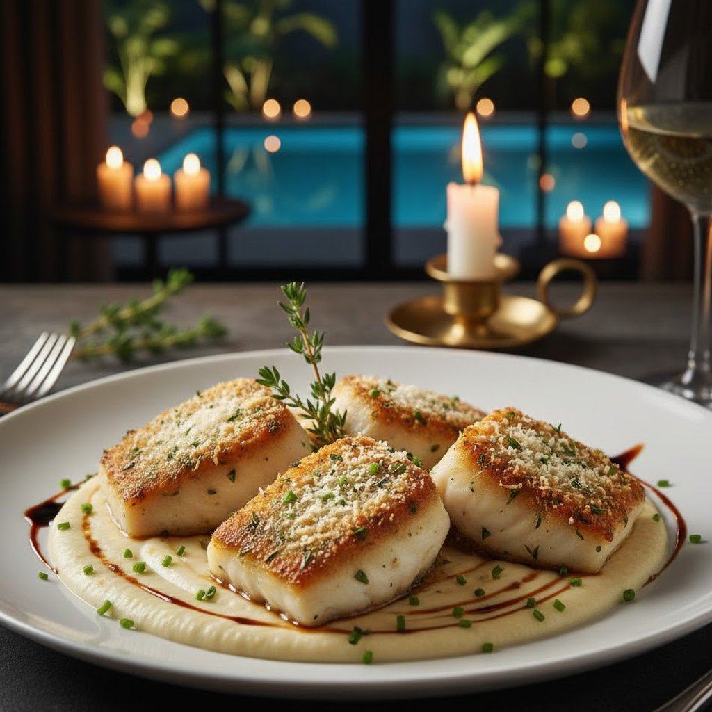 Zeeduivel met Parmezaanse Korst