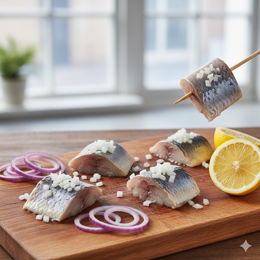 Zoute Haring (Als snack)