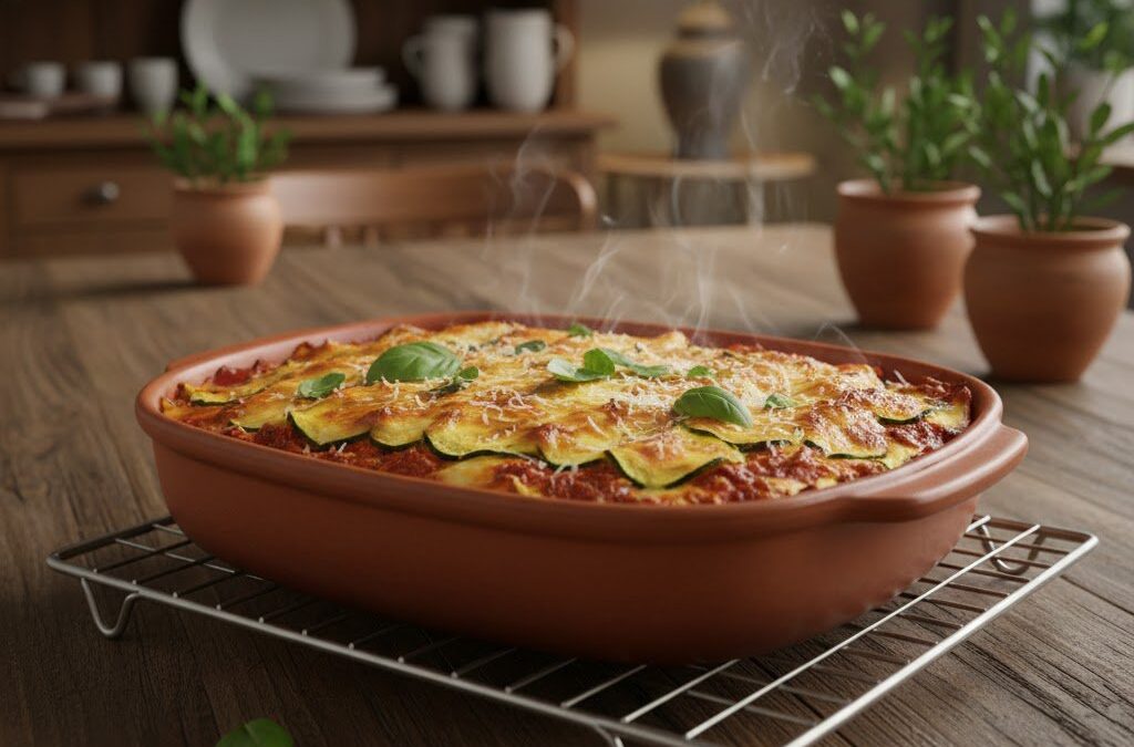 Lasagne met Gehakt en Courgette (Gezonder Alternatief)
