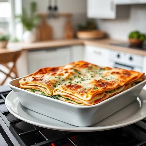 Lasagne met Spinazie en Ricotta (Vegetarisch)
